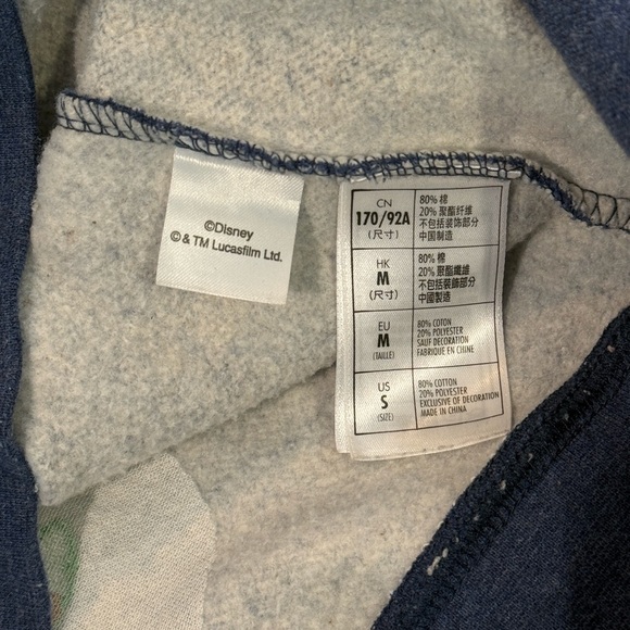 Walt Disney World Blue Multicolored Embroidered Icons
Sweatshirt Unisex Size S - Picture 9 of 9